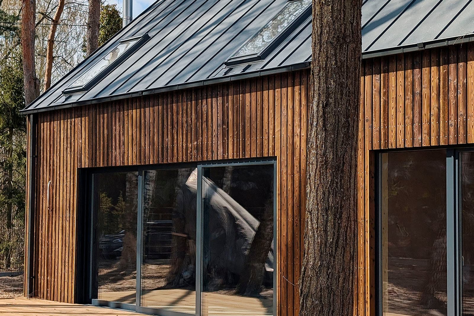 Ukończony dom Modulo House - realizacja w województwie mazowieckim